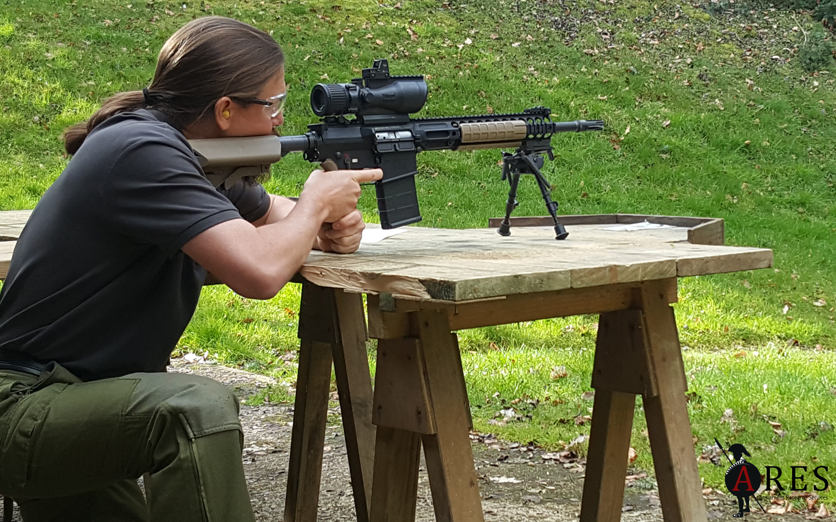 File:Soldier Demonstrates Sharpshooter L129A1 Rifle.jpg