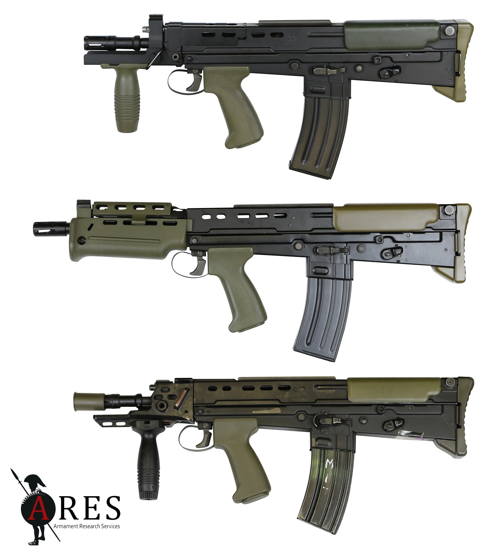 L85A1 Rifle and L86A1. 