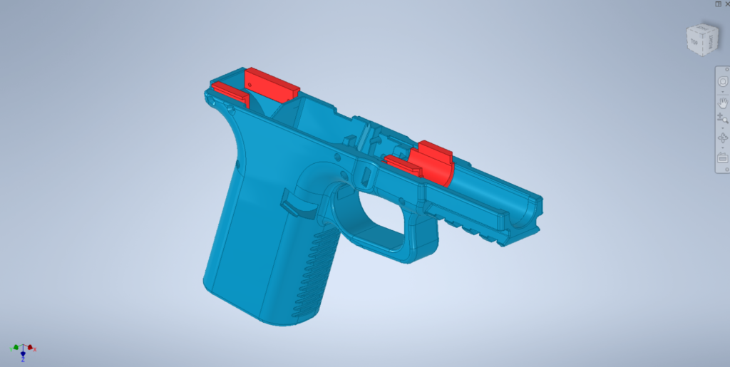 glock frame 3d print file